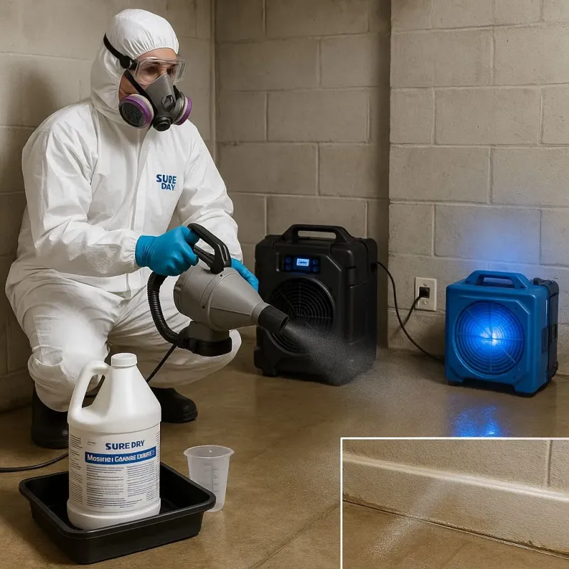 Sanitization and Odor Removal process in South Coatesville, PA