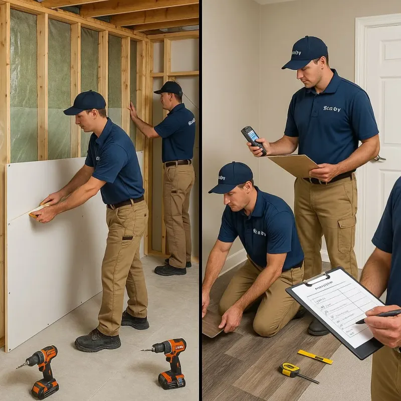 Repairs and Reconstruction process in South Coatesville, PA